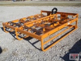 New Landhonor Square Hay Bale Accumulator, 24 Hydraulic Grappling Hooks, 8-10 Bale Capacity,