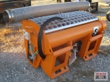 New Landhonor HL-DCM-0300L Double Discharge Concrete Mixer, In Cab Remote Control, Skid Steer