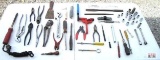 Assorted Sockets, Pliers, Putty Knife, Soldering Iron, Utility Knife