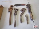 Vintage Adjustable Pipe Wrenches & Vise Grips