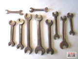 Mixed Vintage Open Ended Wrenches