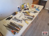 Files, Wrenches, Tin Snips, Lineman Pliers, Mini Sledge Hammer, Pliers, Clutch Alignment Tools,
