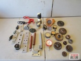 Lot Of Springs, Pulleys, & Pressure Gauges