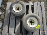 2 Tires & Wheels 18x8.5-8 On 4 Bolt Rims