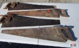 4- Vintage Hand Saws