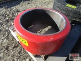 Raymond Red Forklift Tire 6 x 10.55