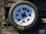 Duro 4.8x12 Tire & 4 Bolt Wheel