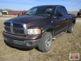 2004 Dodge Ram Pickup Pickup Truck, VIN # 1D7HU18DX4J114548