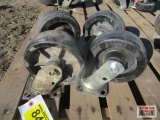 4- Used Caster Wheel Rollers