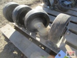 4- Used Caster Wheel Rollers