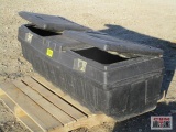 Black Plastic Truck Tool Box