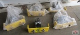 5-Yellow Brackets With Chain Clamp...Brackets