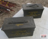 2 -Steel Ammo Cans