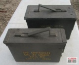 2 -Steel Ammo Cans