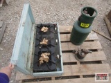3 Burner Cooker, Tank, Vintage Hand Sprayer