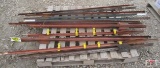 15-Steel T- Posts 5 1/2'-6 1/2' TIMES THE MONEY