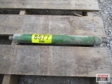 Green Steel Cylinder With Threaded Rods On Each End