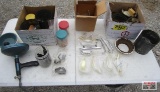 Hand Sewer Drain Cleaner, Misc Fasteners, Hinges, Wood Plugs