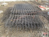 Stainless Steel Wire Mesh Panels Black Epoxy Coated 4' x 6'8