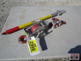 Lug-All model 25-A Industrial-Grade 1-1/2-Ton Web Strap Come Along Ratchet Winch Hoist (Handle