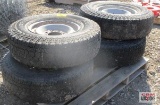 4- 235/85/R16 Tires & Wheels