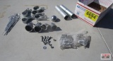 Box of Chain Link Fence Parts