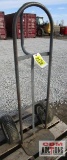 Hand Truck 2 Wheel Dolly-Yellow Wheels