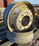 Pair Of Ford Steel Wheels 19.5 Accuride