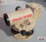 David White AL8-20 Automatic Level Transit Level With Case