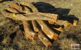 9' Hedge Fence Line Posts 10-12 +/-