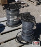 2- Spools Of 4 -19 AWG STR Copper Wire (1-Looks Like A New 500' Spool)