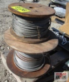 2-Spools Of Partial...Steel Cable