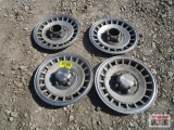 4 Hubcaps for Ford F-150, 2 are Missing the Center Cap