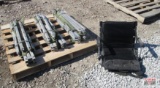 Stadium Chair and 3 Army Cots