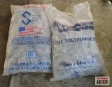 2,-Bags Of T Post Fence Clips 1,000 Per Bag