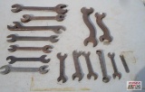 Assorted Open Ended Wrenches