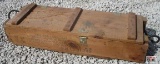Wooden Crate To Carry Your Cannon Ammunition