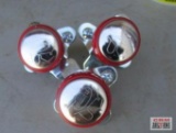 3-Red Tractor Steering Wheel Spinners