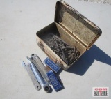 Metal Box With Assorted Allen Wrenches...
