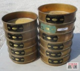 11-Vintage USA Standard Testing Sieves
