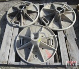 3- Aluminum...Boom Truck Crane Pads