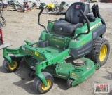2011 John Deere Z920A Mid-Mount ZTR Mower, 26 Hp Kawasaki, 450 Hrs, 60