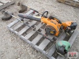 Poulan Pro Weedeater, Green Machine Weedeater & Poulan Leaf Blower (Unknown)