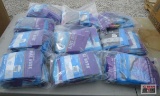 Face Masks, 3 Layer Washable Fabric, New in Packages