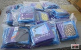 Face Masks, 3 Layer Washable Fabric, New in Packages
