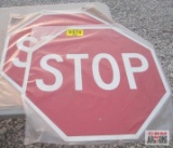 Pair of Stop Signs