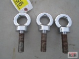Chrome Threaded Eye Bolts