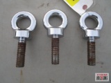 Chrome Threaded Eye Bolts
