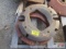 Pair of rear wheel weights