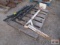 3- Pasture chain harrow drawbar sections and truck mounted swivel lift boom